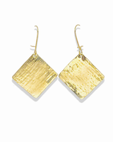 Auray Jewelry - Gold Plated Brass Earrings - Nevada City